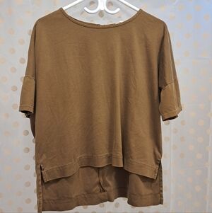 Madewell Olive Short Sleeve Tee